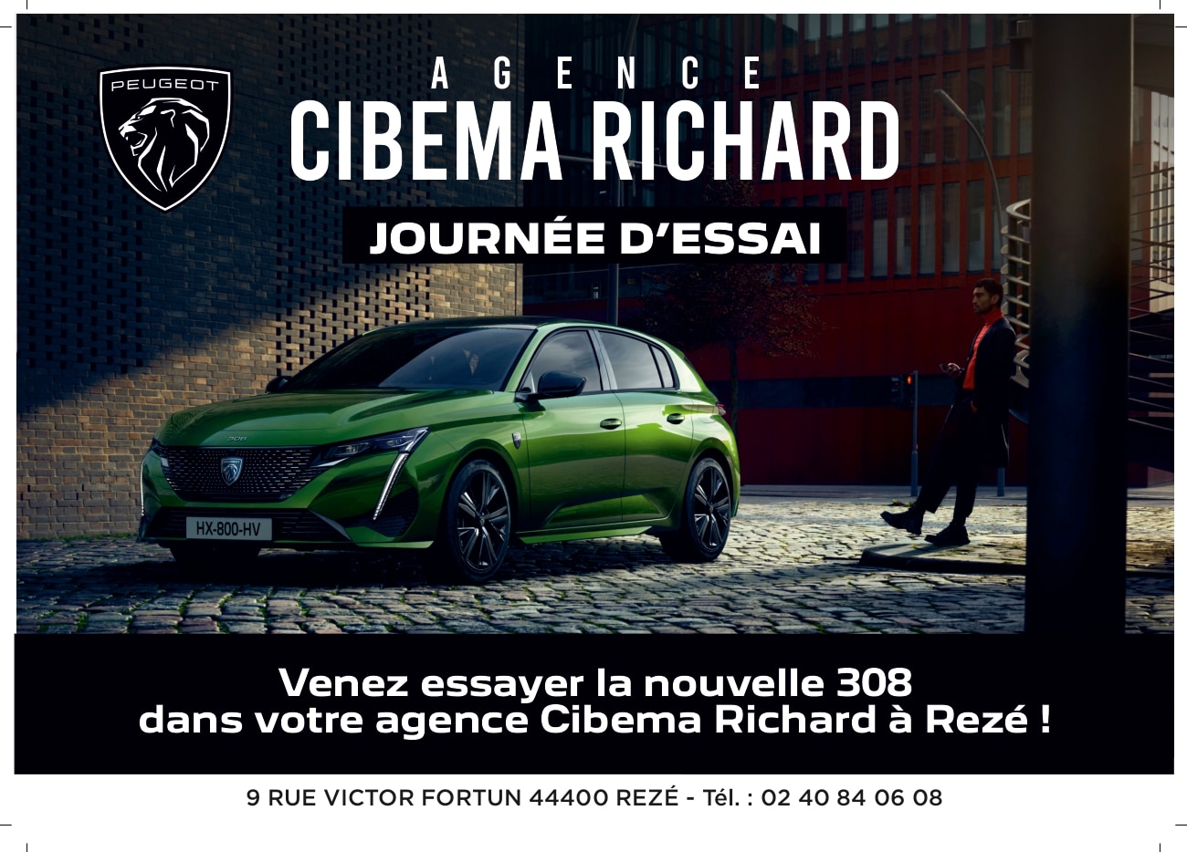 , Journ&eacute;es d&rsquo;essai !, Cibema Richard